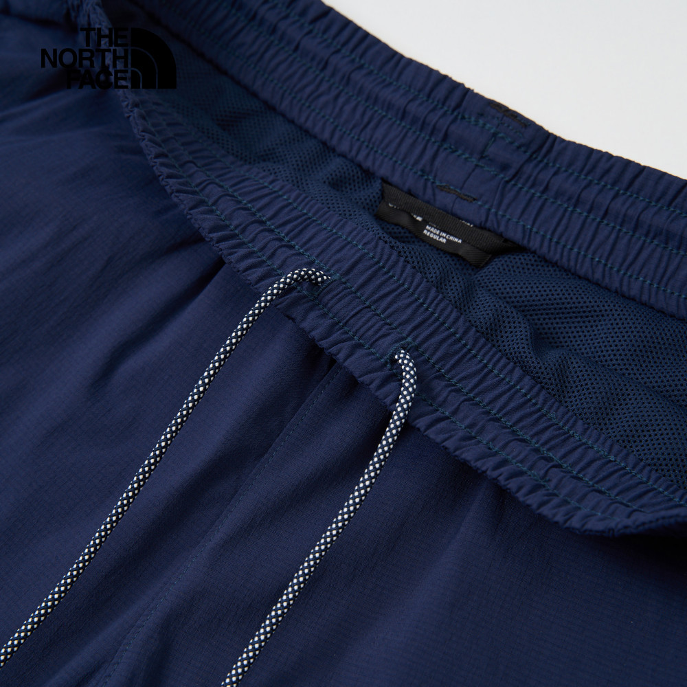 The North Face北面男款藍色DWR防潑水短褲｜8DFV8K2