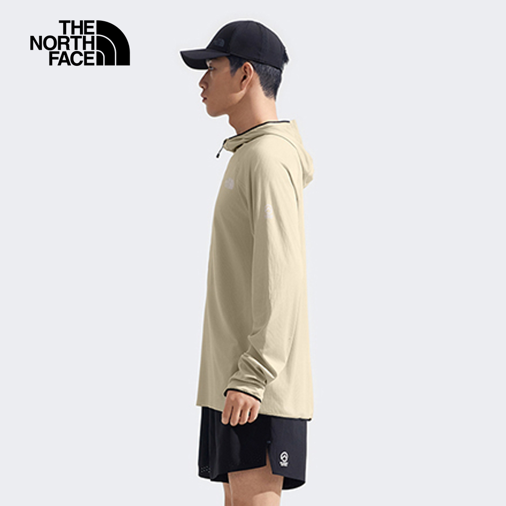 男款卡其色UPF防曬長袖上衣｜84PTAWA