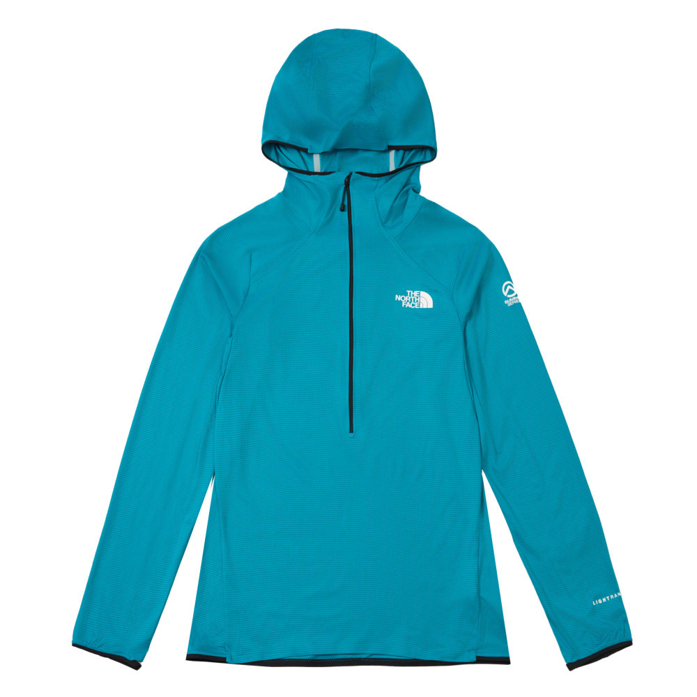 女款藍色UPF防曬長袖上衣｜8BM66GO