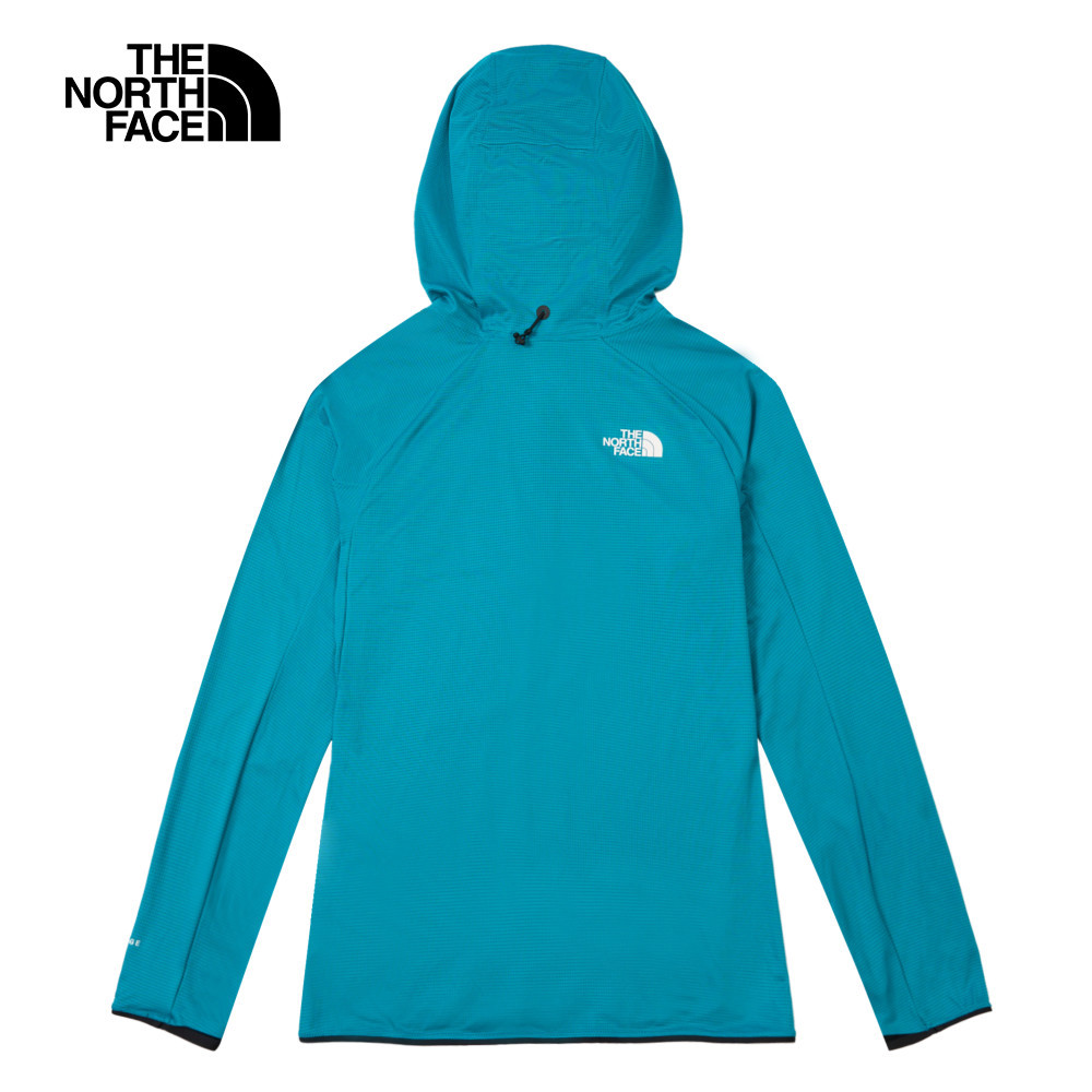 女款藍色UPF防曬長袖上衣｜8BM66GO