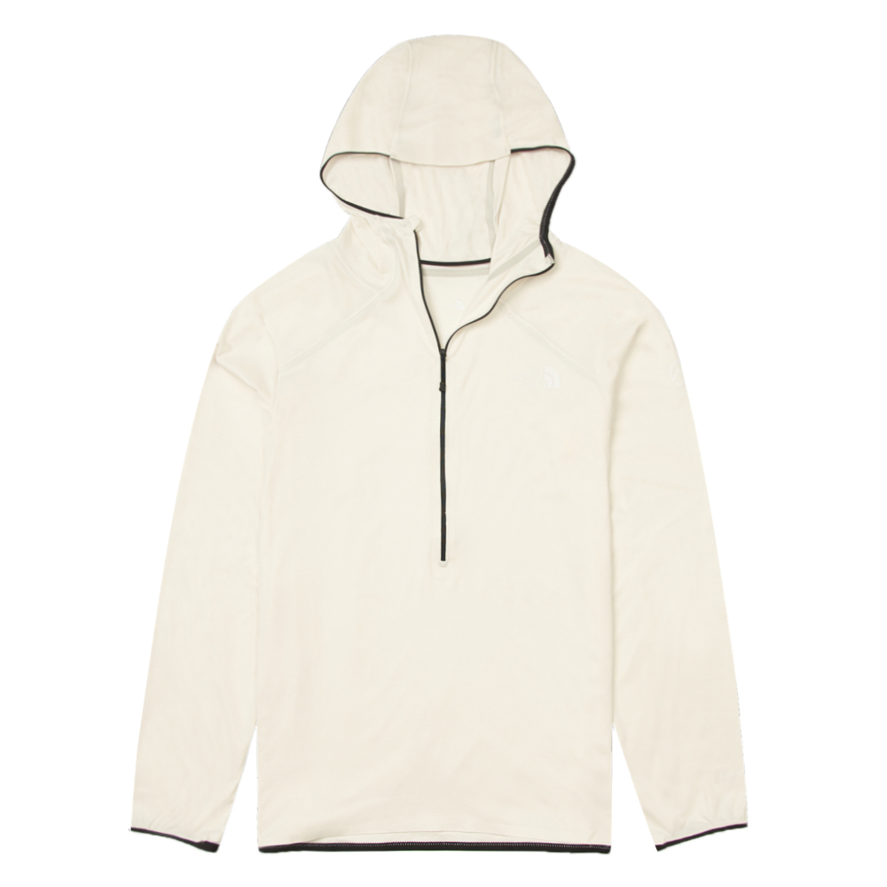 女款米白色UPF防曬長袖上衣｜8BM6QLI