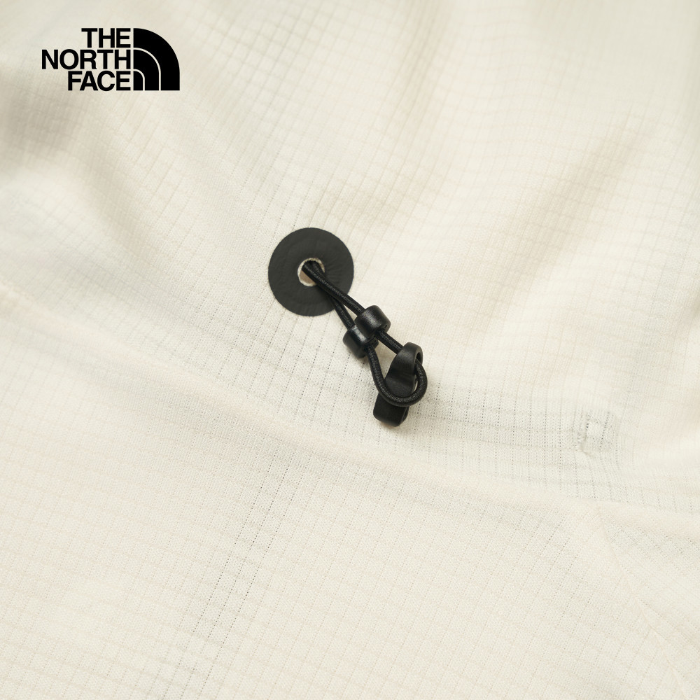 女款米白色UPF防曬長袖上衣｜8BM6QLI