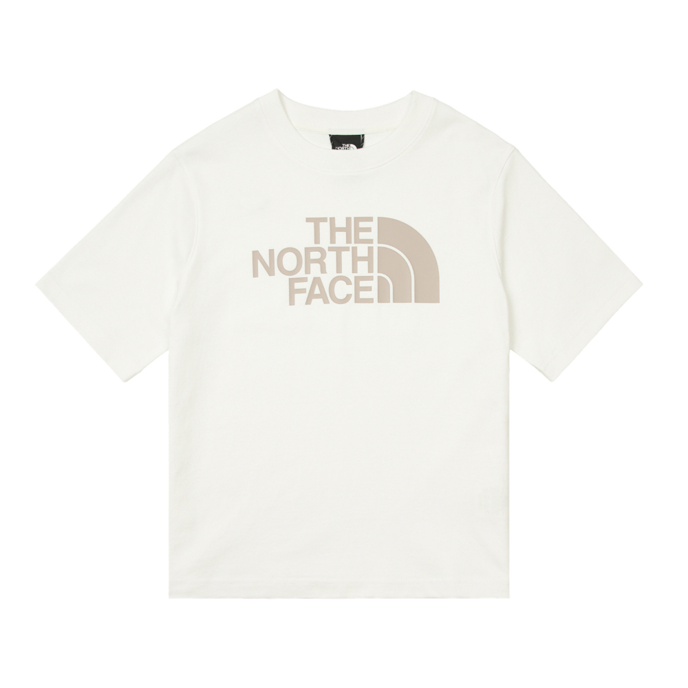 UE女款白色純棉短袖T恤｜8CMHBIV