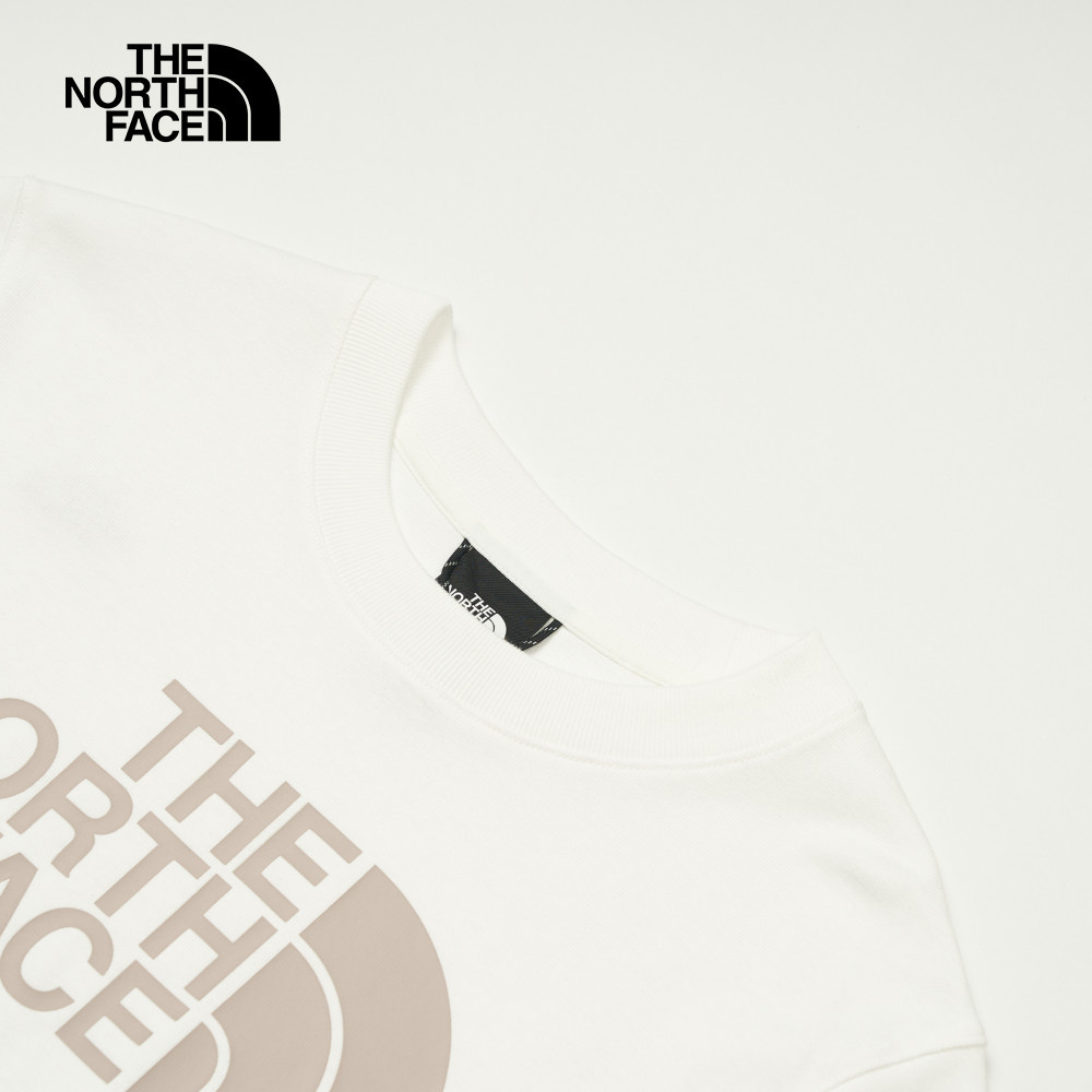 UE女款白色純棉短袖T恤｜8CMHBIV