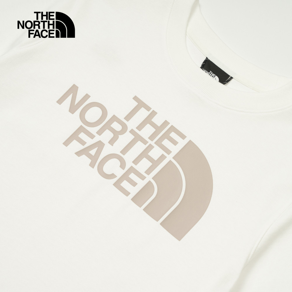 UE女款白色純棉短袖T恤｜8CMHBIV