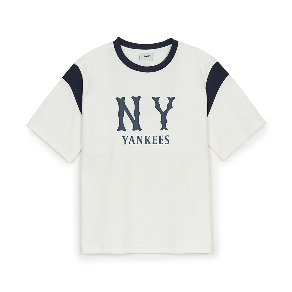 MLB KIDS 短袖T恤 童裝 Varsity系列 紐約洋基隊 (7ATSV0253-50IVS)