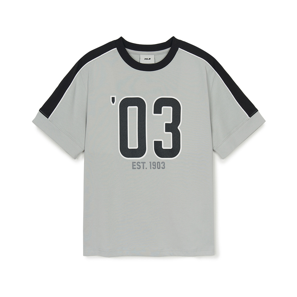 MLB KIDS 短袖T恤 童裝 Varsity系列 紐約洋基隊 (7ATSV0353-50GRL)