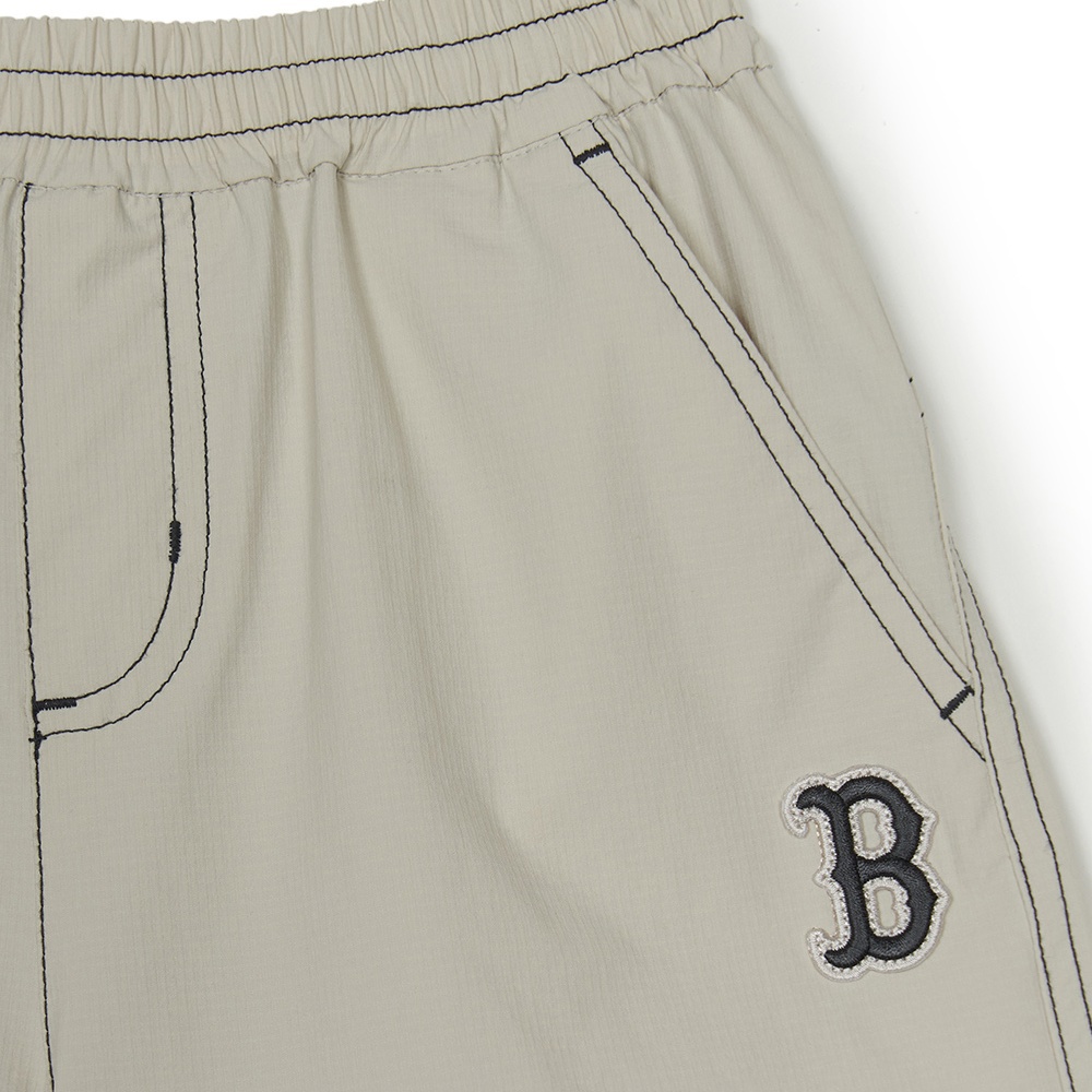 MLB KIDS 運動短褲 童裝 波士頓紅襪隊 (7ASMB0553-43CRM)