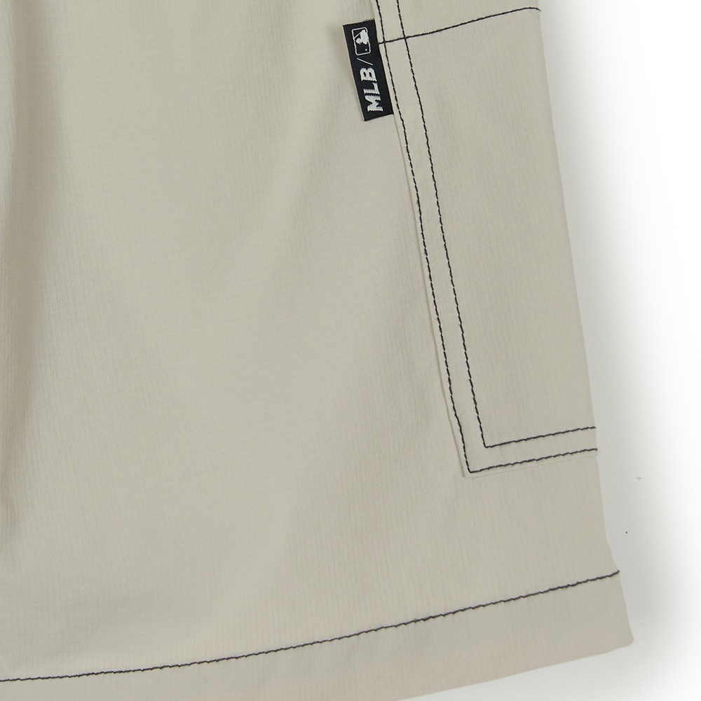 MLB KIDS 運動短褲 童裝 波士頓紅襪隊 (7ASMB0553-43CRM)