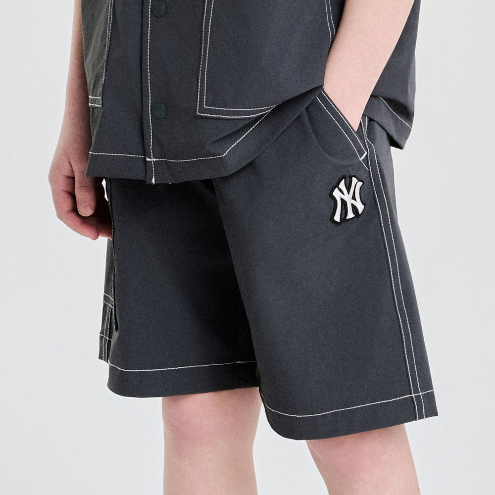 MLB KIDS 運動短褲 童裝 紐約洋基隊 (7ASMB0553-50CGS)