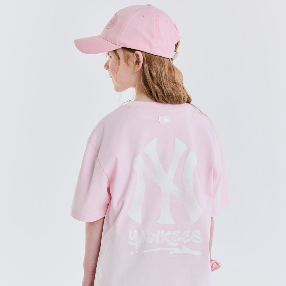 MLB KIDS 短袖T恤 童裝 紐約洋基隊 (7ATSB1153-50PKL)