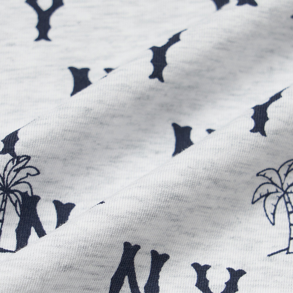 MLB KIDS 短袖T恤 童裝 Monogram系列 紐約洋基隊 (7ATSM0653-50MGL)