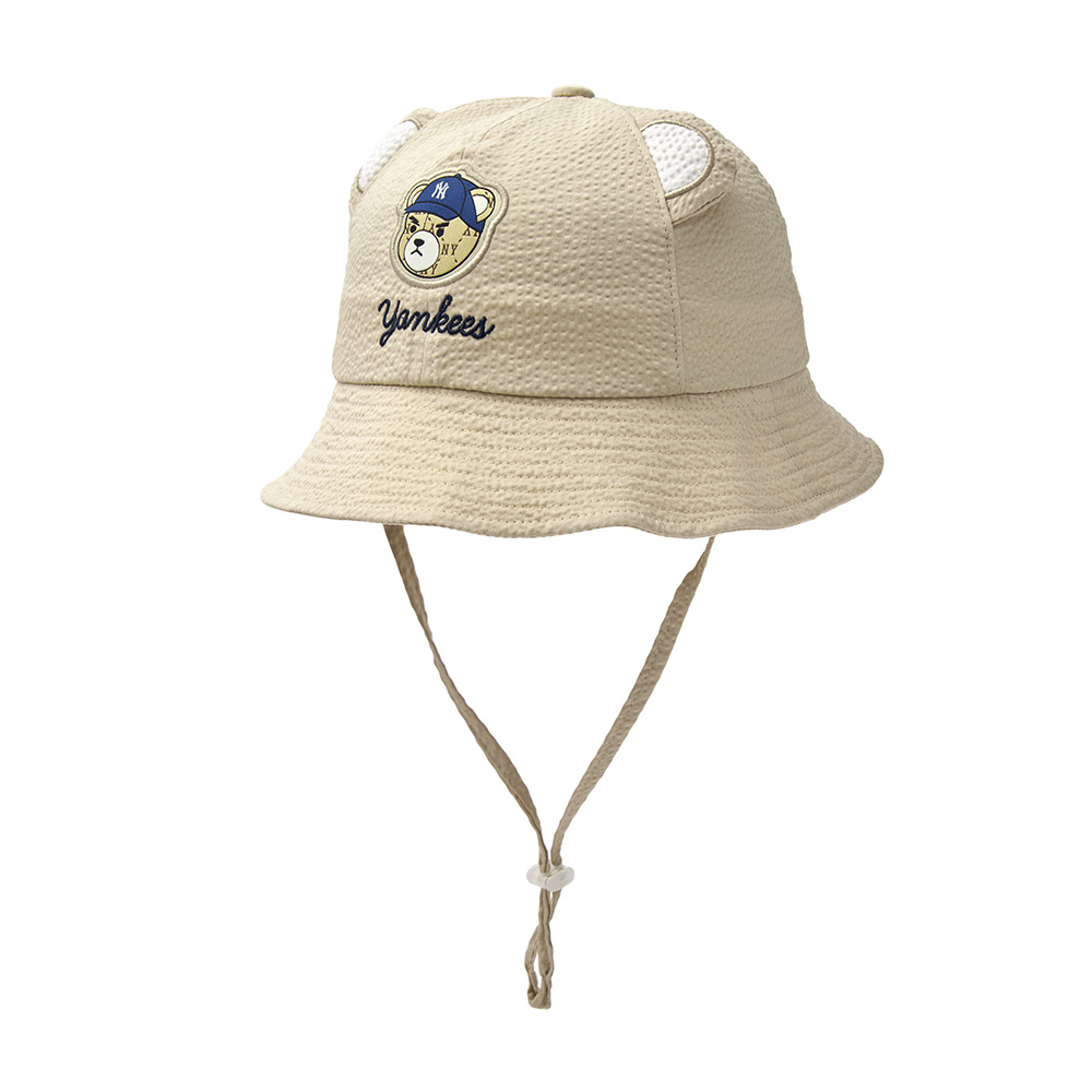 MLB KIDS 漁夫帽 童帽 Mega Bear系列 紐約洋基隊 (7AHTC015N-50SAS)