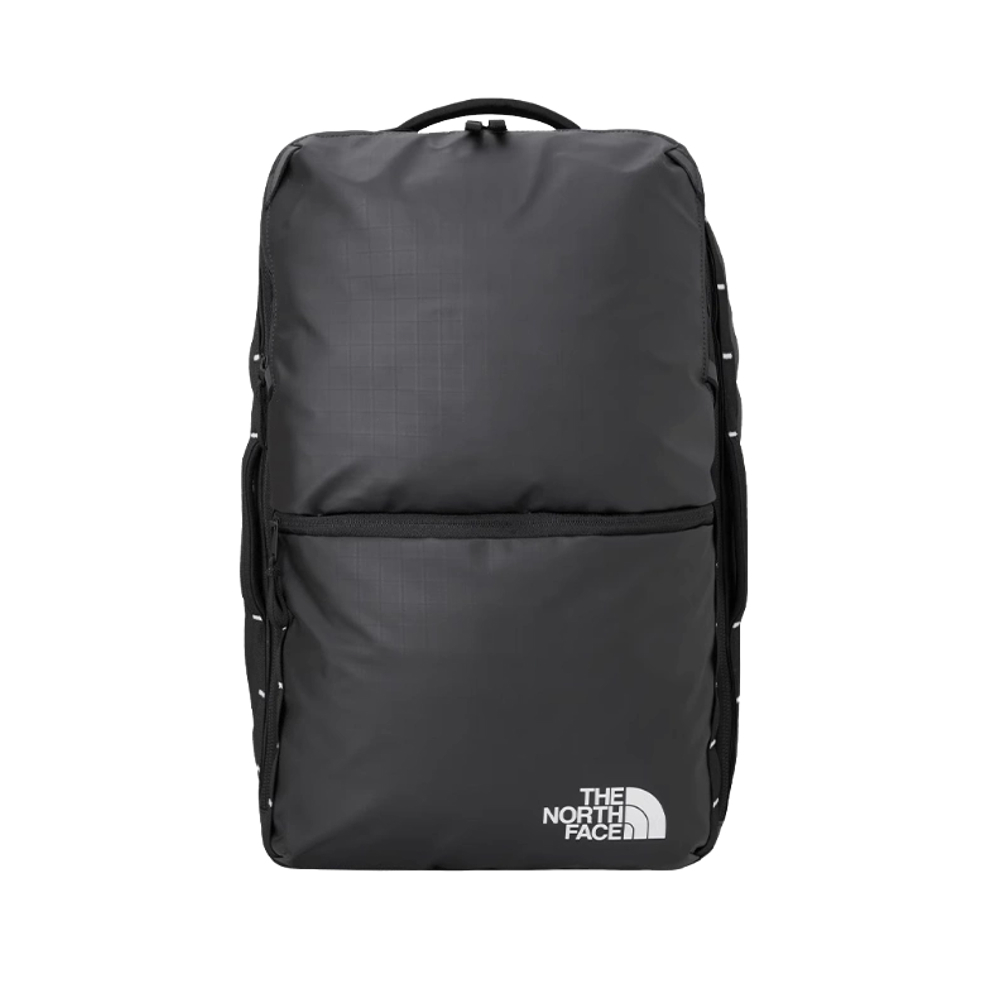 The North Face北面男女款黑色DWR防潑水休閒後背包｜81DNKT0