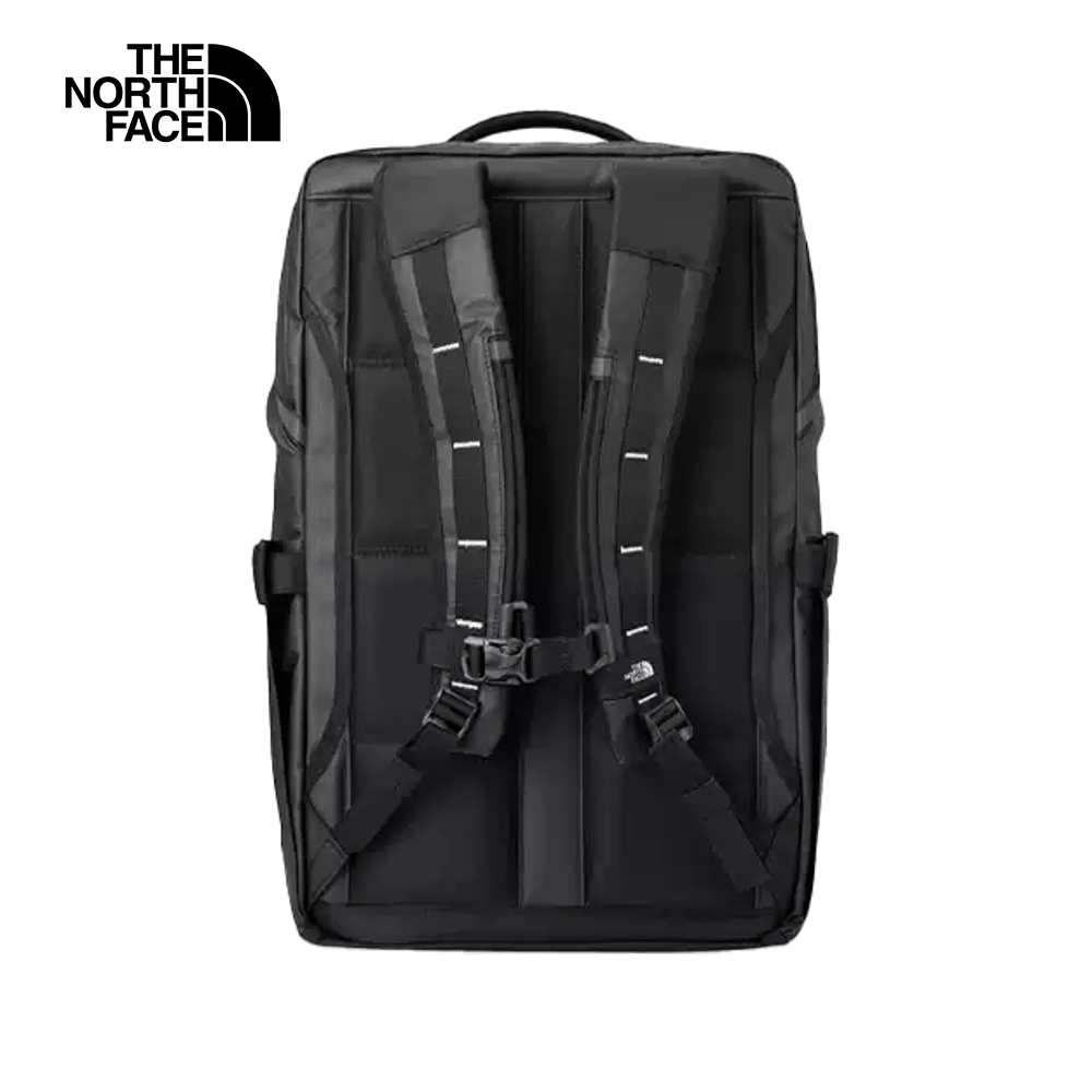 The North Face北面男女款黑色DWR防潑水休閒後背包｜81DNKT0