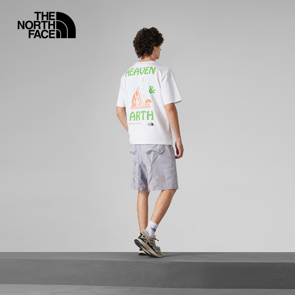 UE男款白色純棉短袖T恤｜8CKKFN4