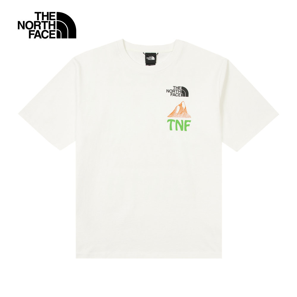 UE男款白色純棉短袖T恤｜8CKKFN4