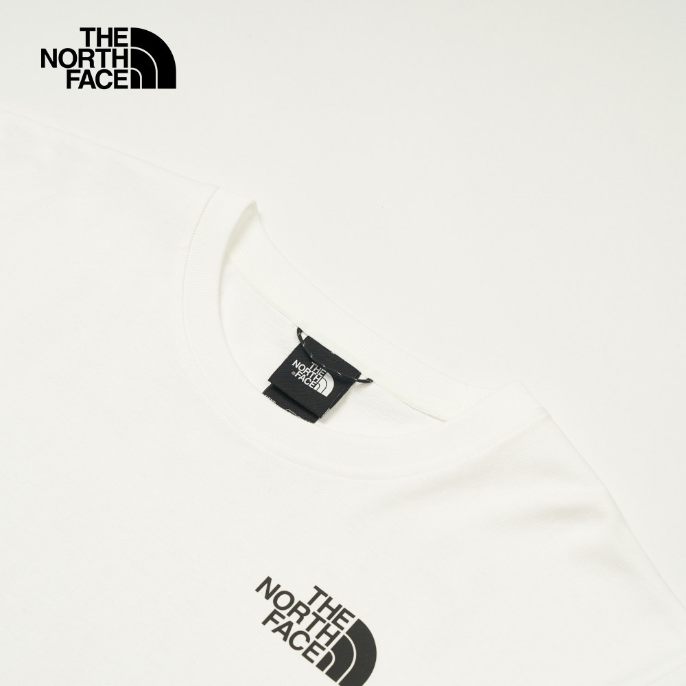 UE男款白色純棉短袖T恤｜8CKKFN4