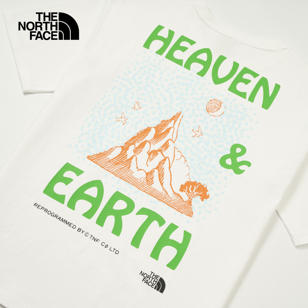 UE男款白色純棉短袖T恤｜8CKKFN4