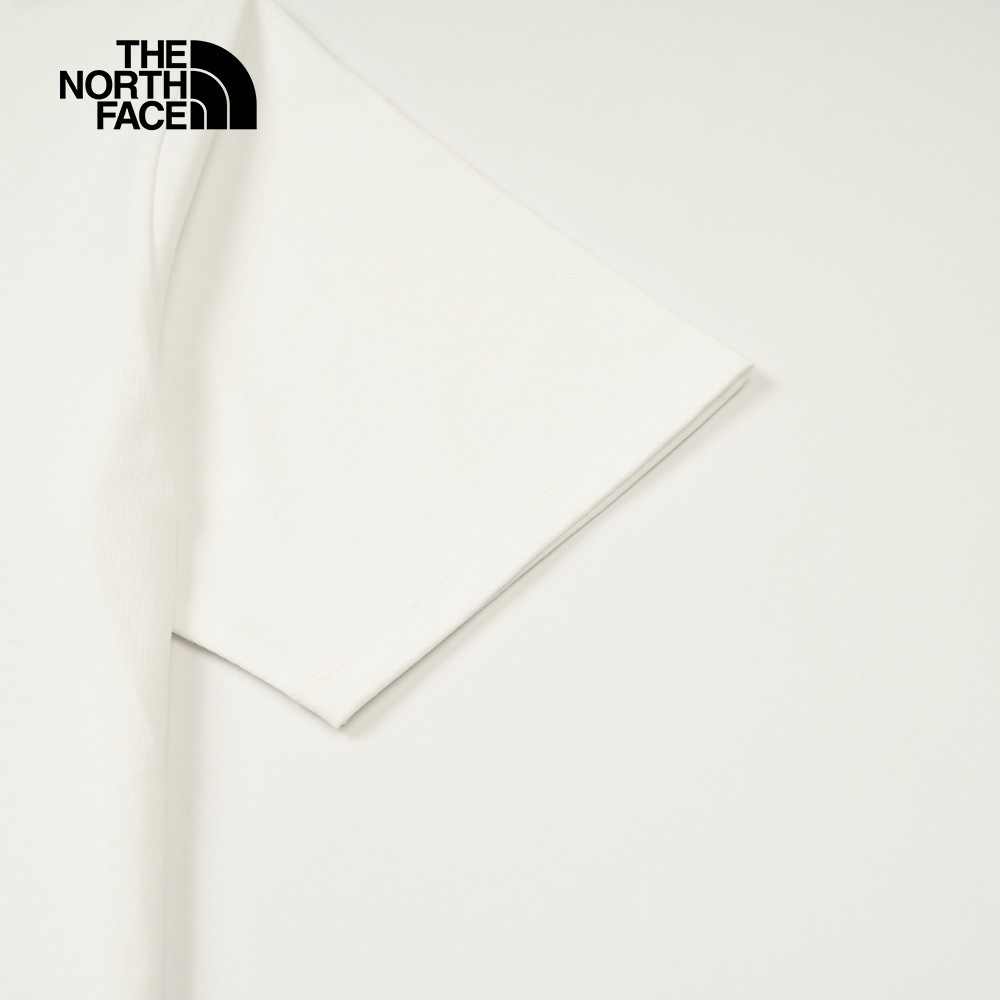 UE男款白色純棉短袖T恤｜8CKKFN4