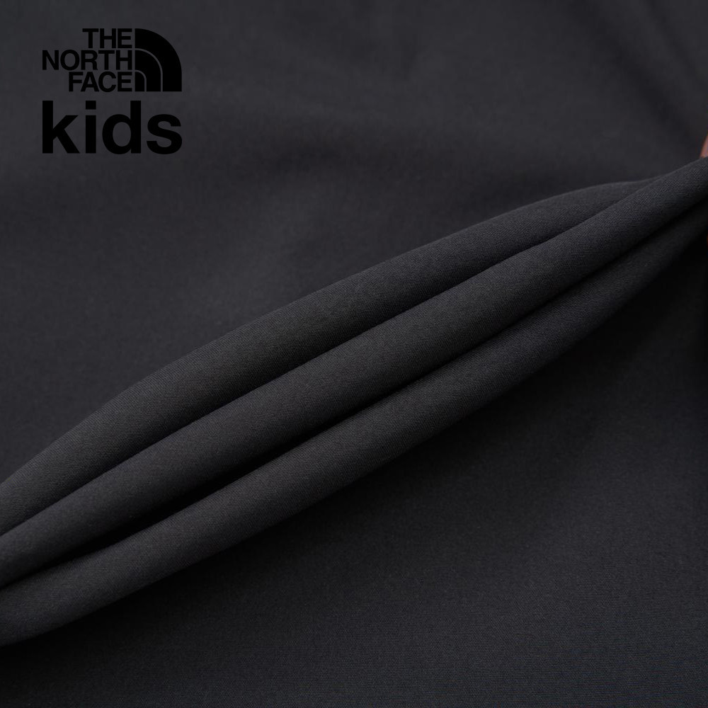 The North Face北面兒童黑色UPF防曬短褲｜8C0HJK3