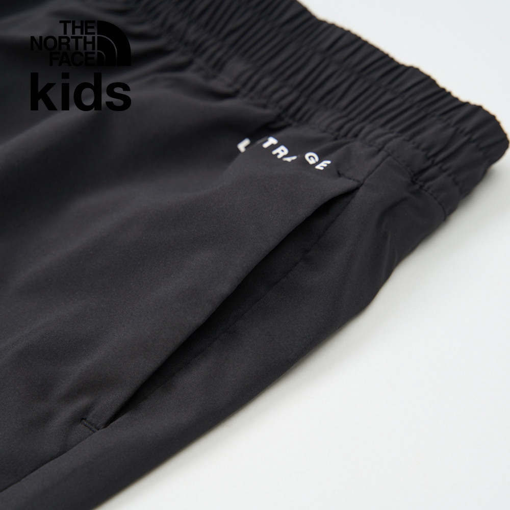 The North Face北面兒童黑色UPF防曬短褲｜8C0HJK3