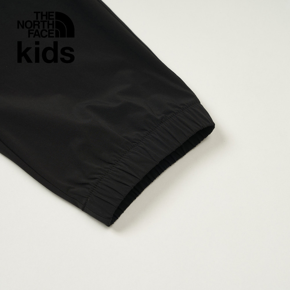 The North Face北面兒童黑色UPF防曬戶外徒步長褲｜8C0JJK3