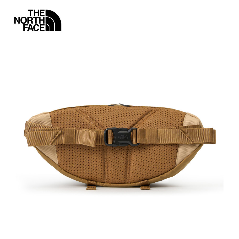 The North Face北面男女款棕色品牌LOGO腰包｜81EO55K