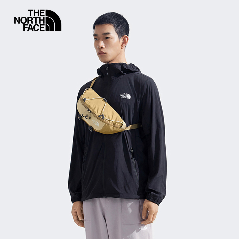 The North Face北面男女款棕色品牌LOGO腰包｜81EO55K