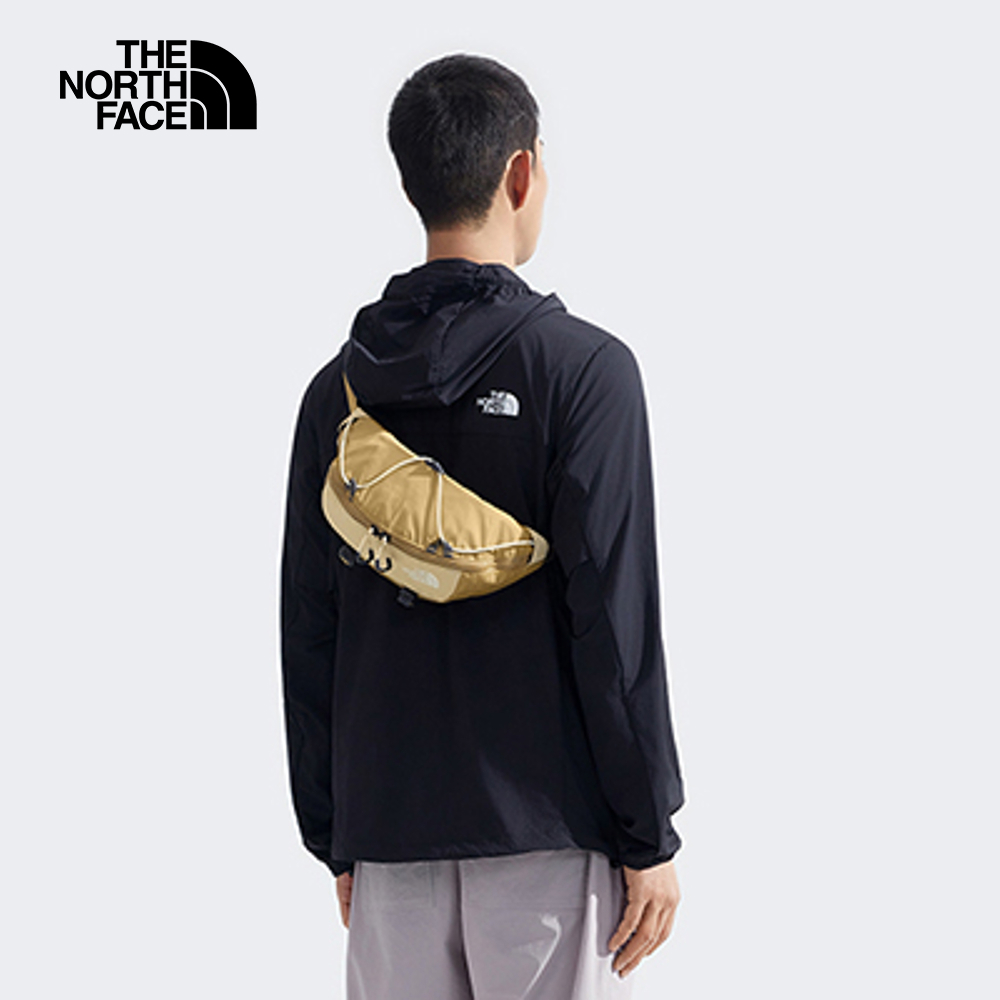 The North Face北面男女款棕色品牌LOGO腰包｜81EO55K