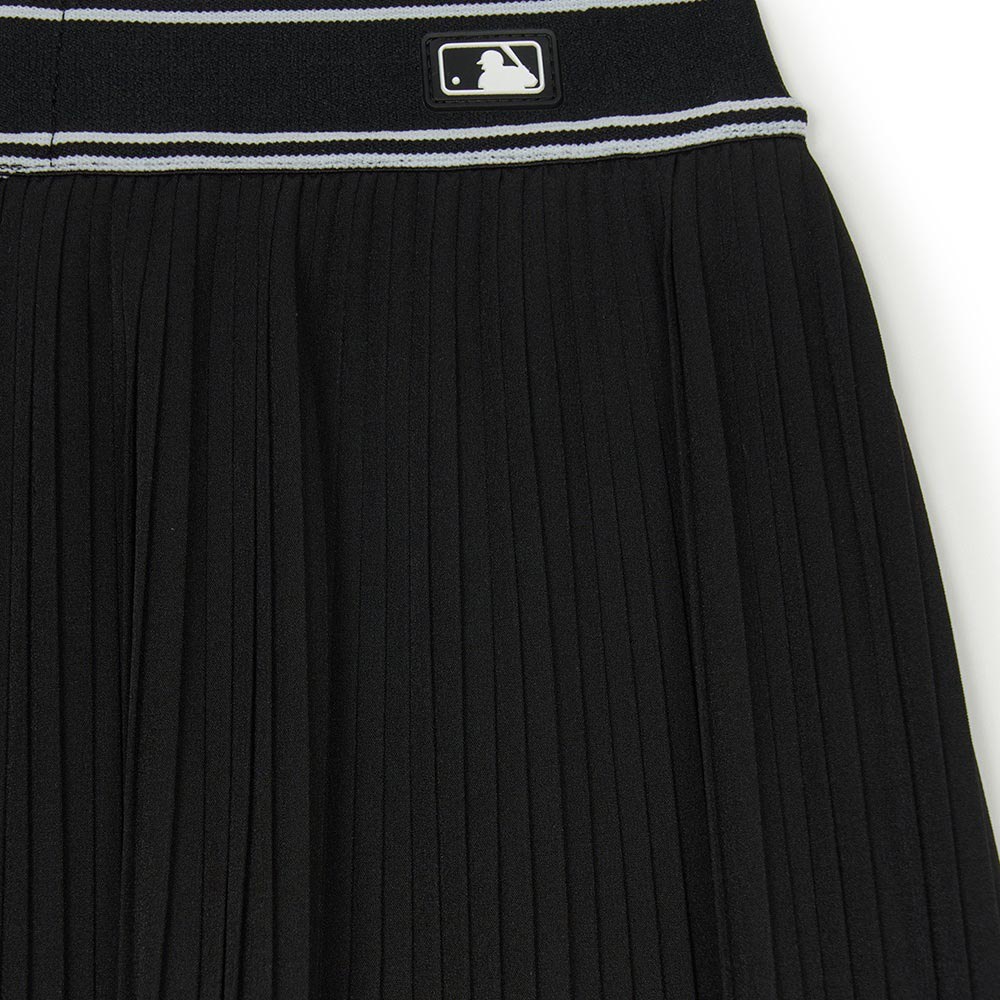 MLB KIDS 短裙 百褶裙 童裝 (7FSKB0553-00BKS)