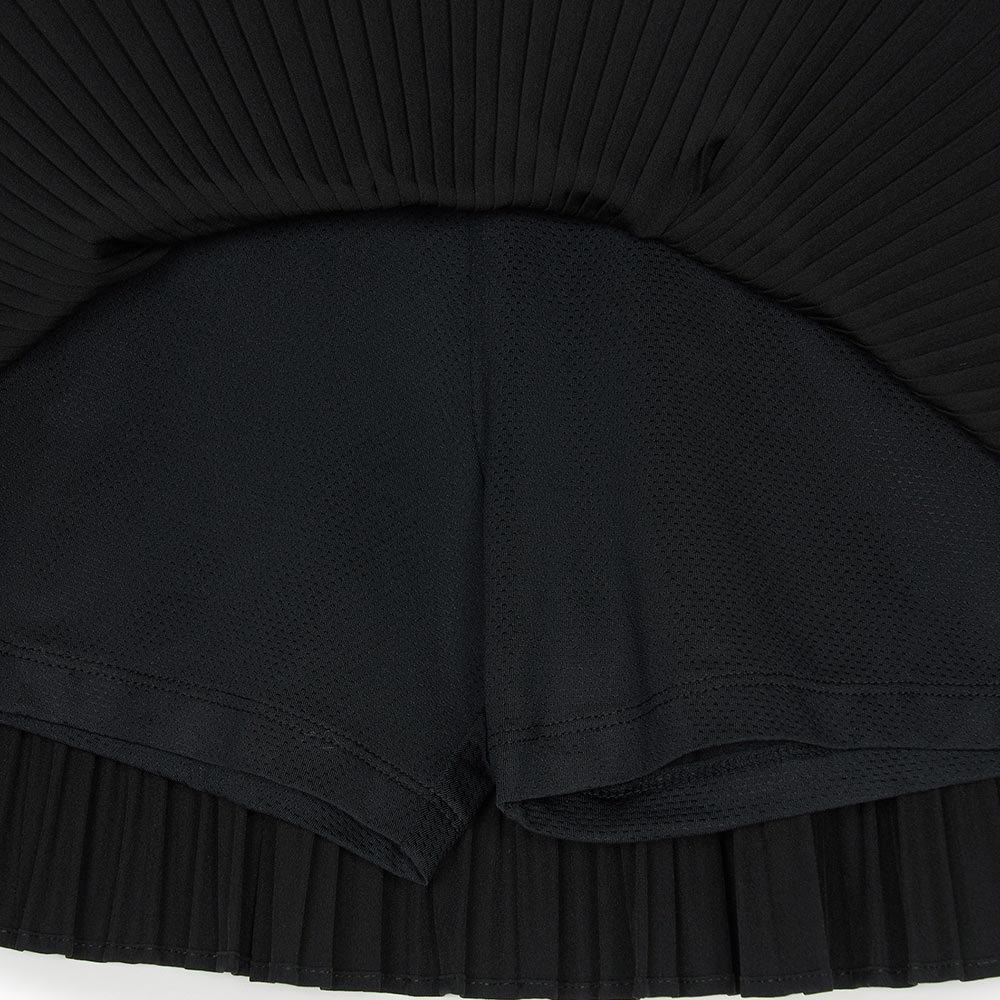 MLB KIDS 短裙 百褶裙 童裝 (7FSKB0553-00BKS)