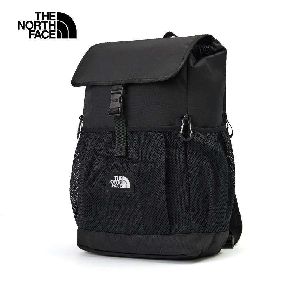 The North Face北面男女款黑色休閒後背包｜8DJKKX7