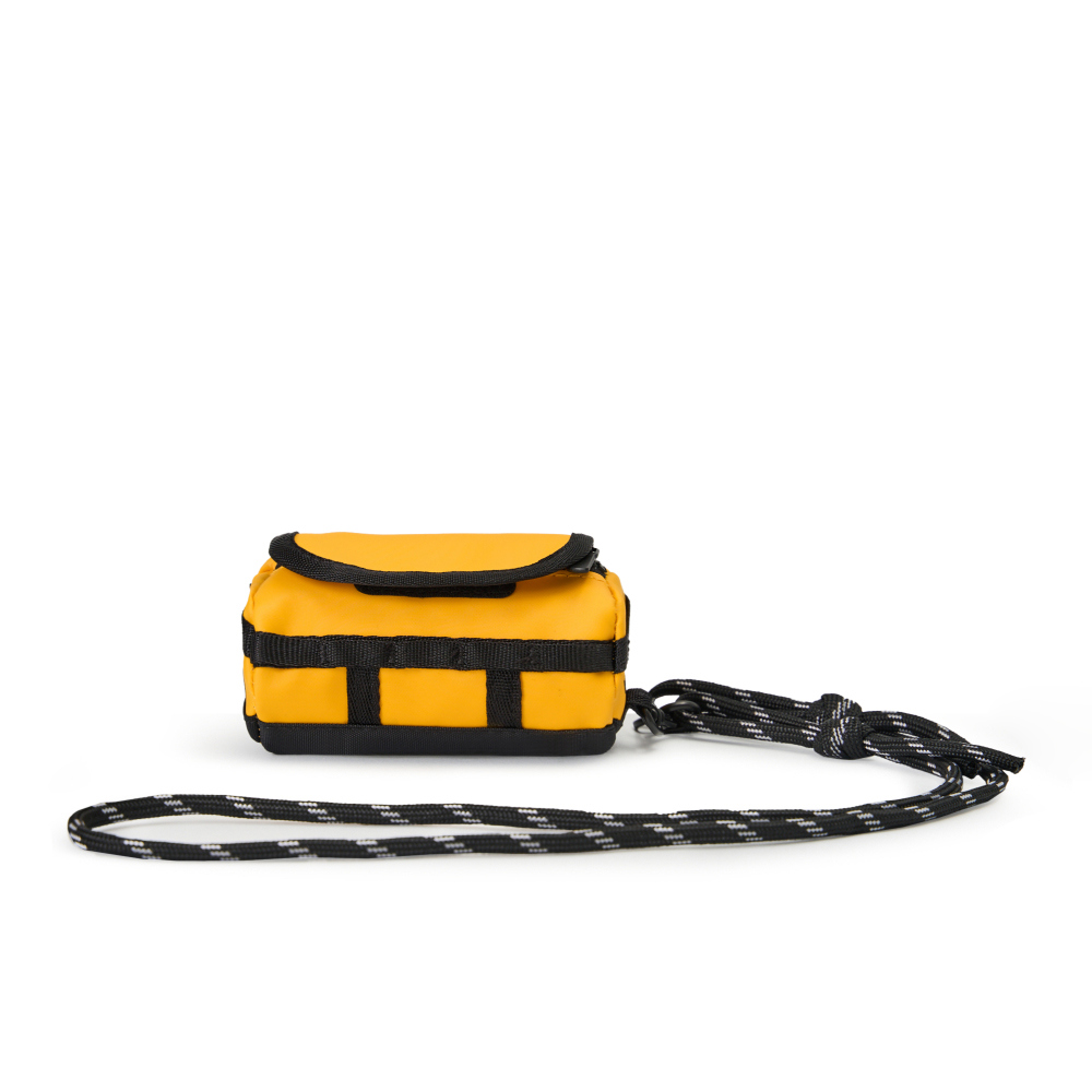【10/24 00點週末限定】The North Face北面男女款黃色迷你隨身小包｜8DJN56P