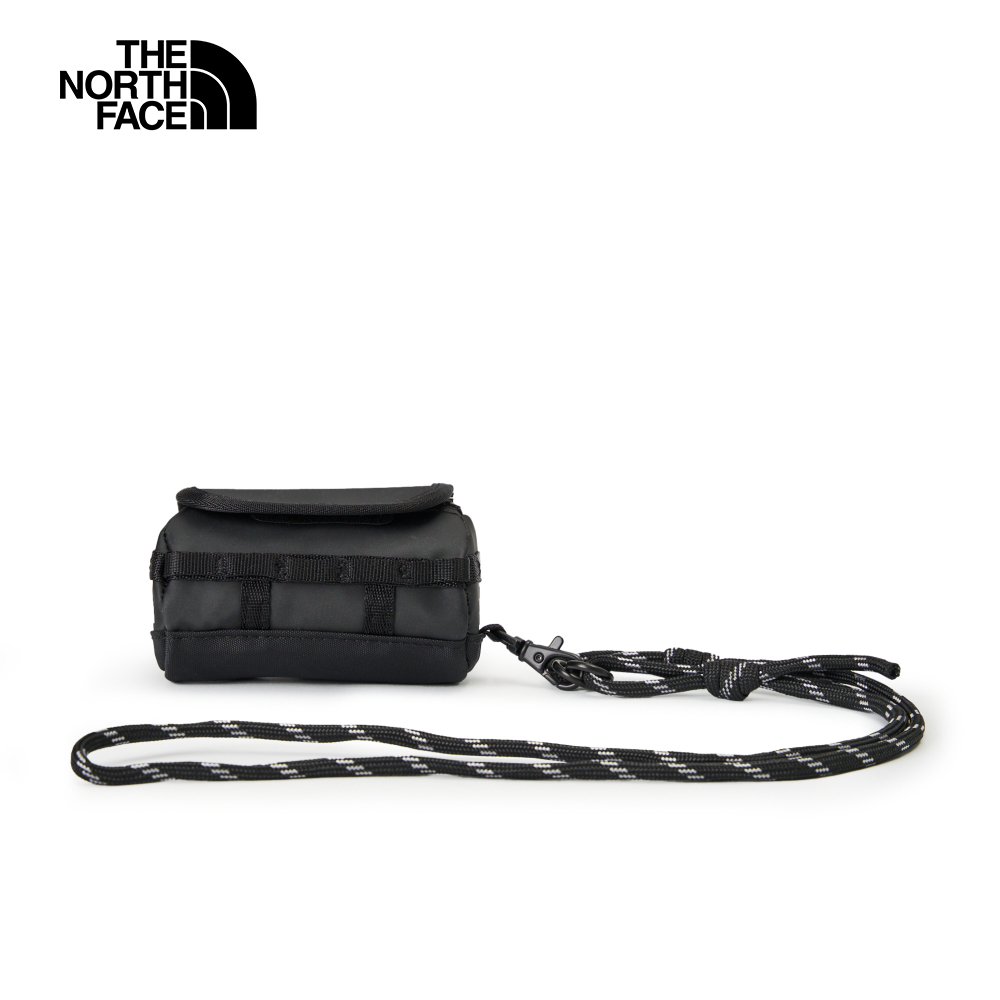 The North Face北面男女款黑色迷你隨身小包｜8DJNKX7