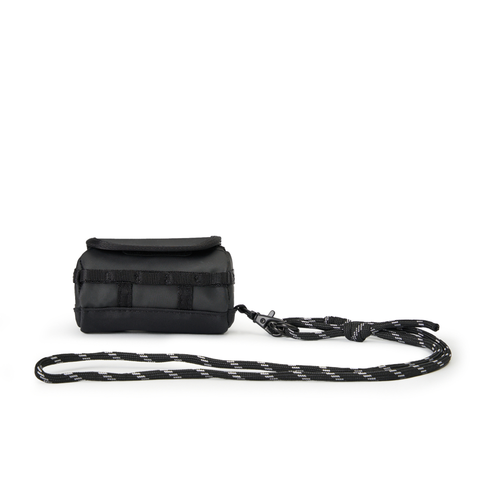 The North Face北面男女款黑色迷你隨身小包｜8DJNKX7