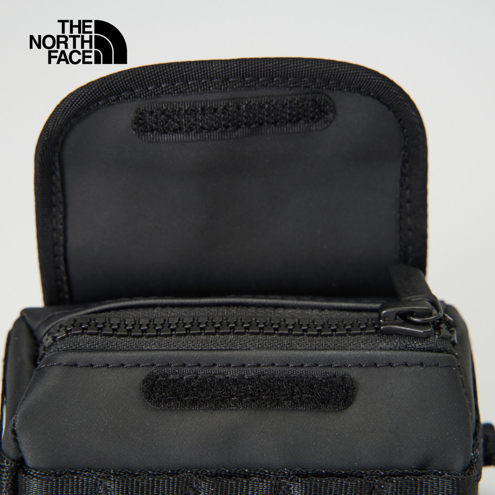 The North Face北面男女款黑色迷你隨身小包｜8DJNKX7