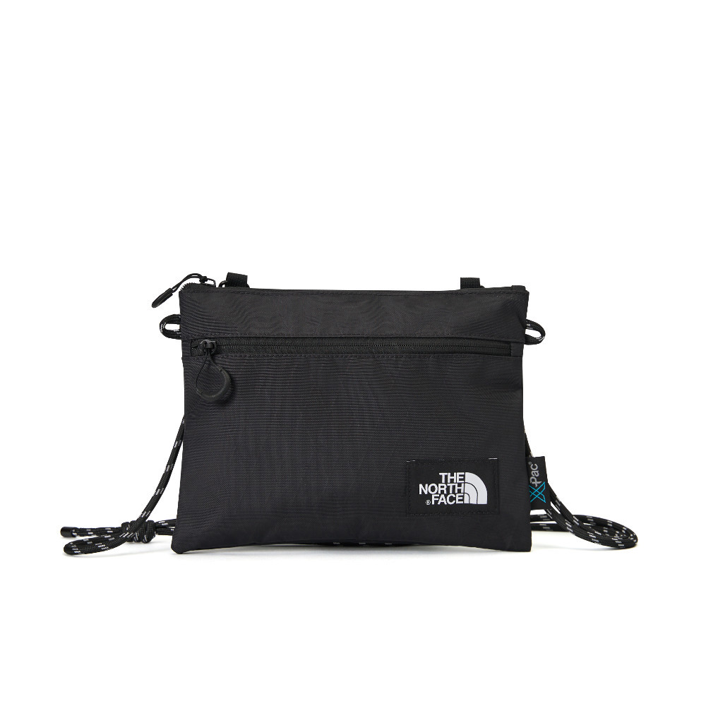 The North Face北面男女款黑色休閒單肩包｜8DJQKX7