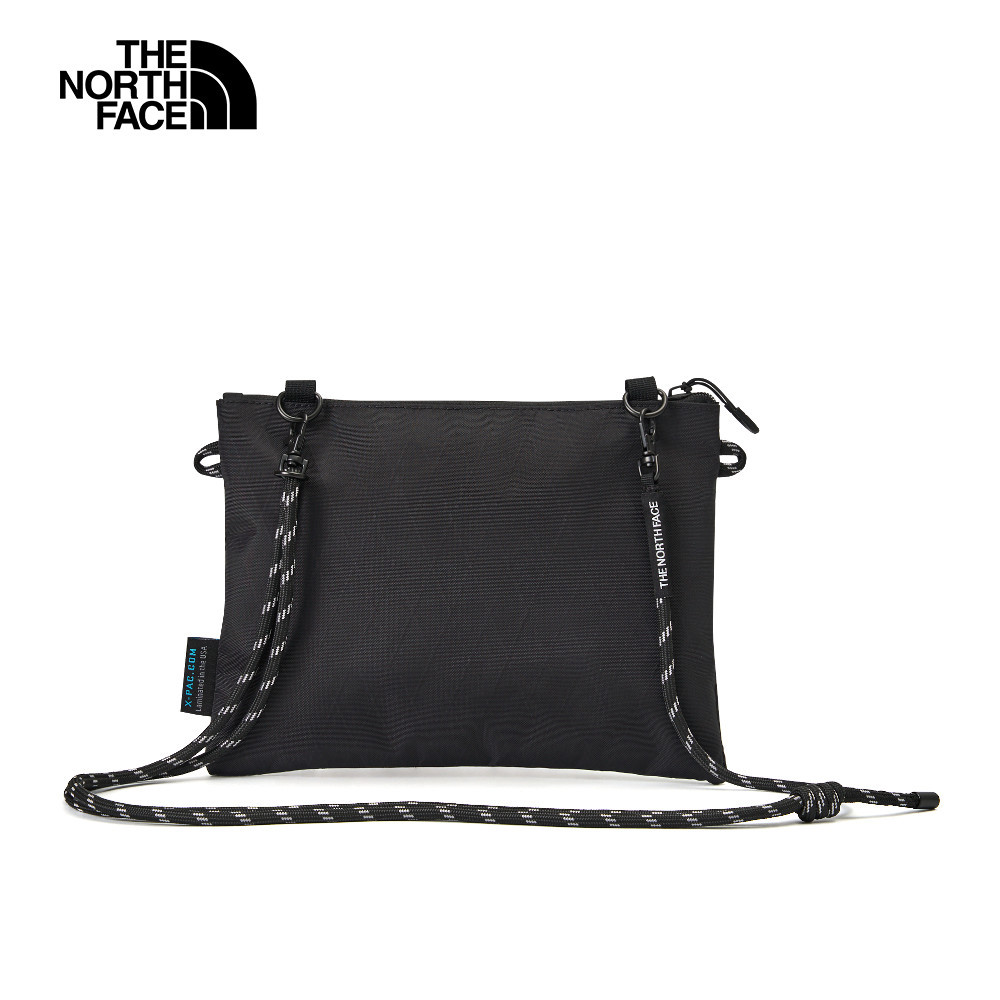 The North Face北面男女款黑色休閒單肩包｜8DJQKX7