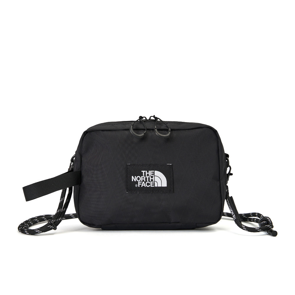 The North Face北面男女款黑色休閒腰包｜8DJRKX7
