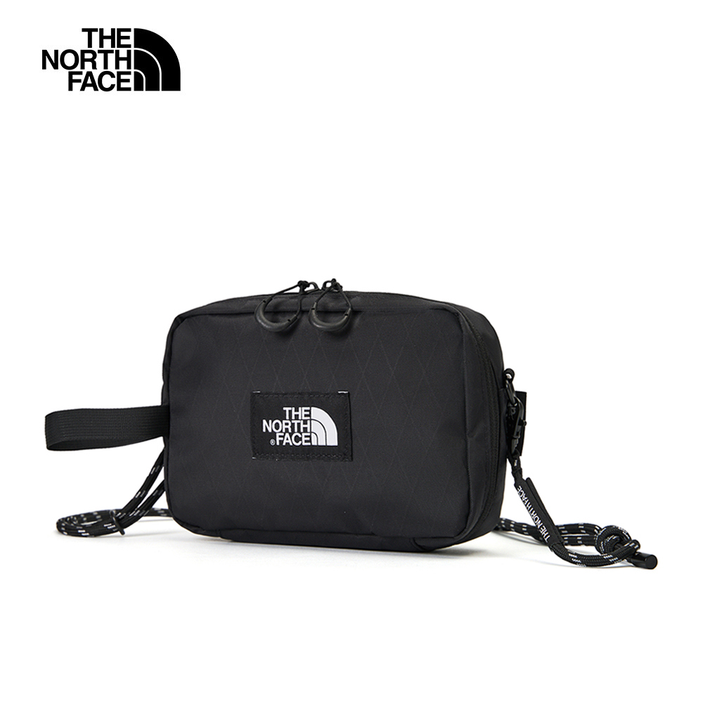 The North Face北面男女款黑色休閒腰包｜8DJRKX7