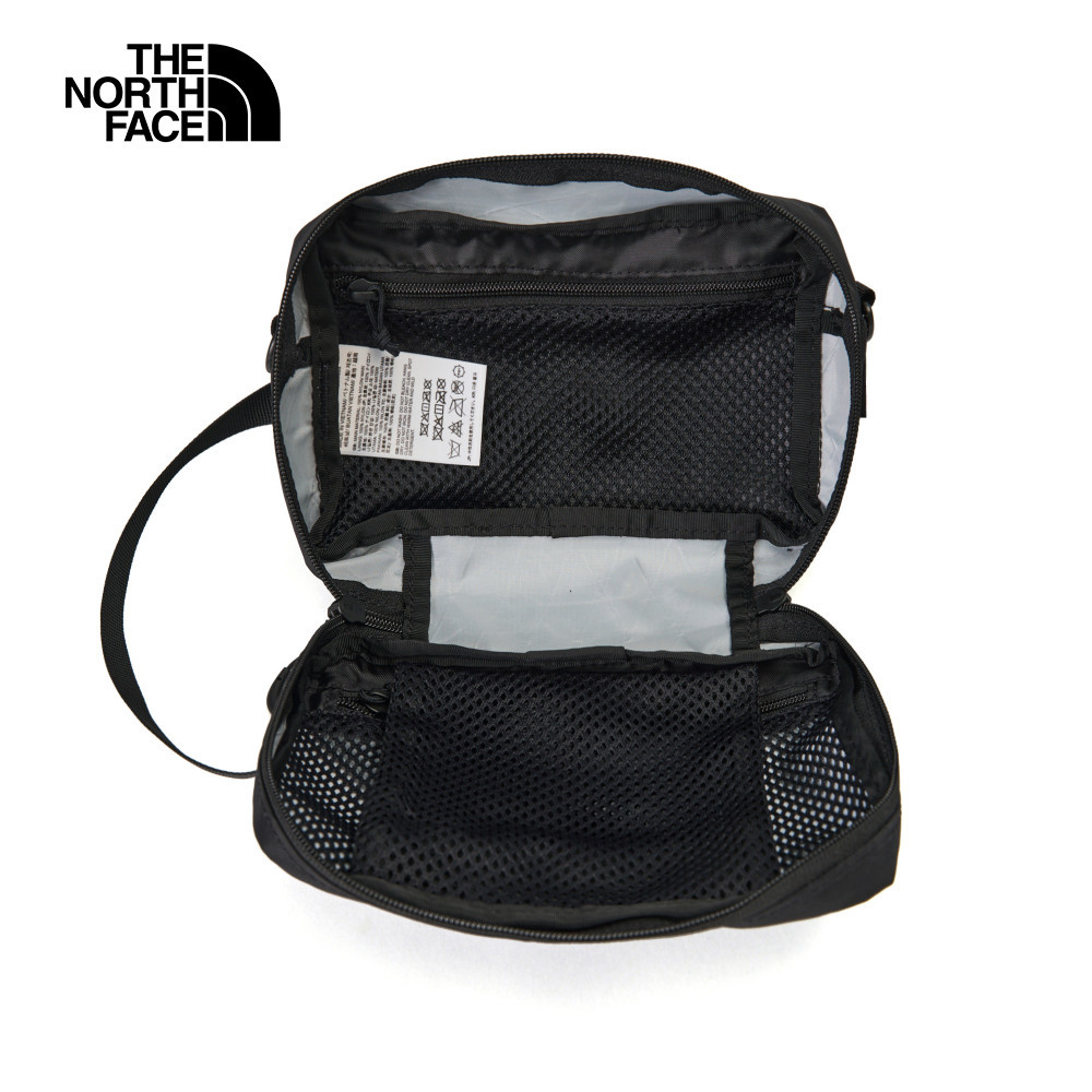 The North Face北面男女款黑色休閒腰包｜8DJRKX7