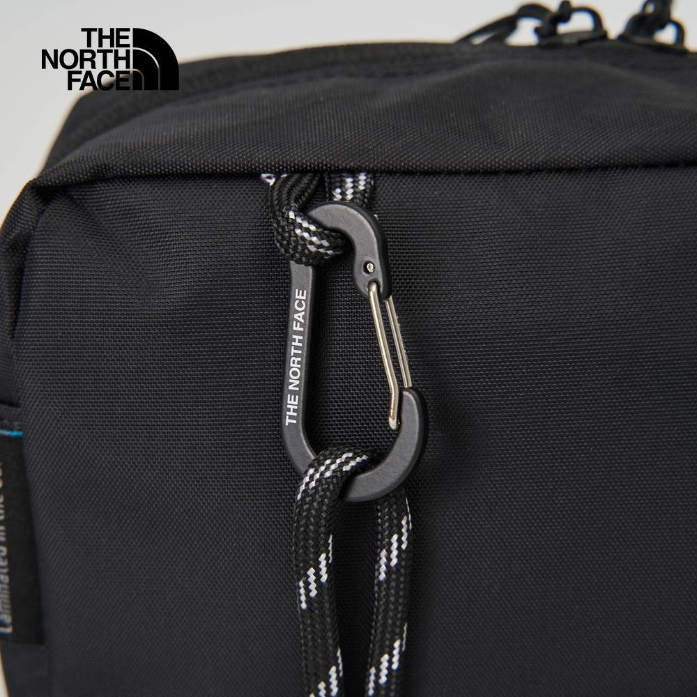 The North Face北面男女款黑色休閒腰包｜8DJRKX7