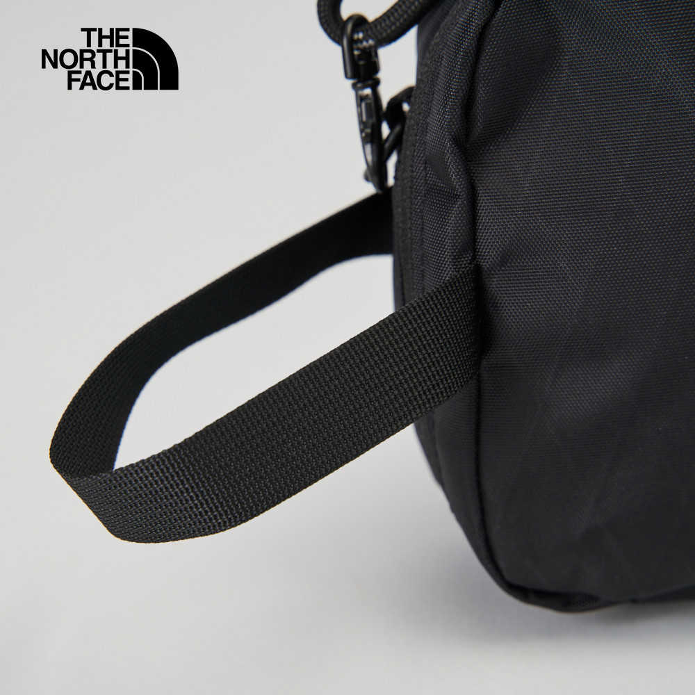 The North Face北面男女款黑色休閒腰包｜8DJRKX7