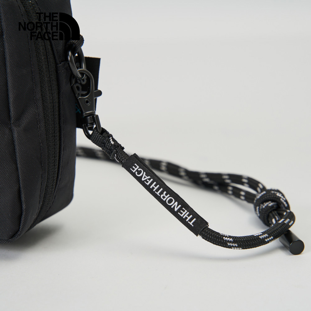 The North Face北面男女款黑色休閒腰包｜8DJRKX7