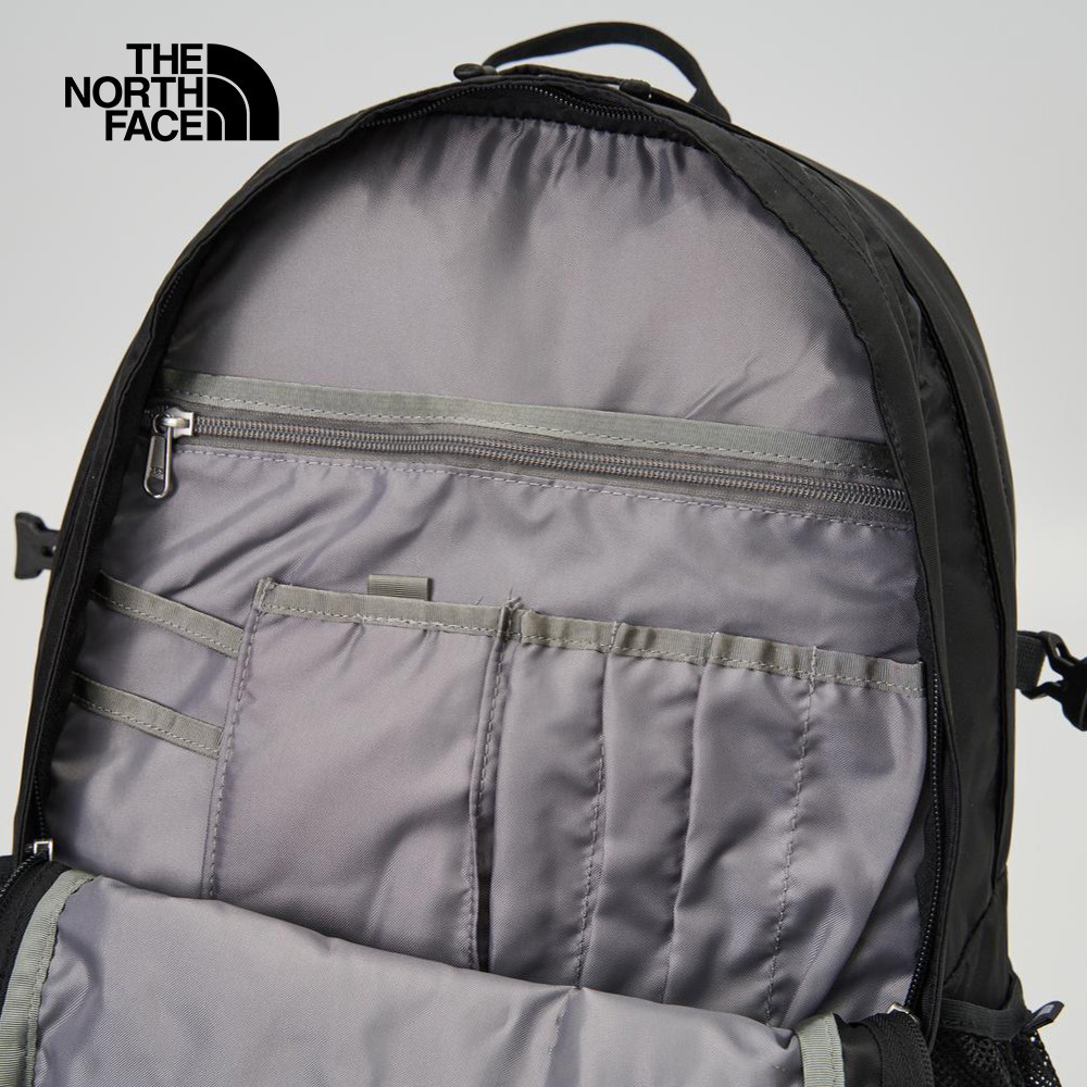 The North Face北面男女款黑色DWR防潑水休閒後背包｜CF9C4GZ