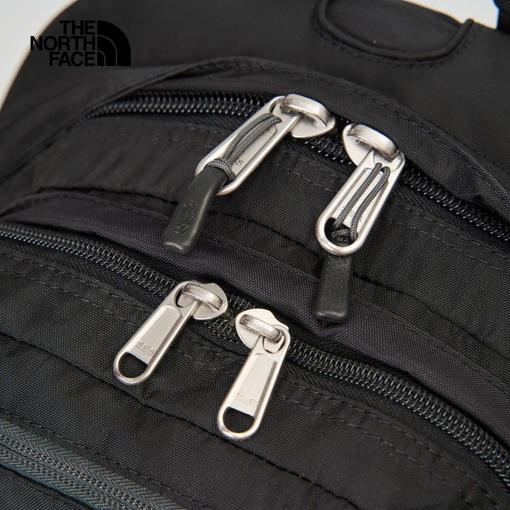 The North Face北面男女款黑色DWR防潑水休閒後背包｜CF9C4GZ