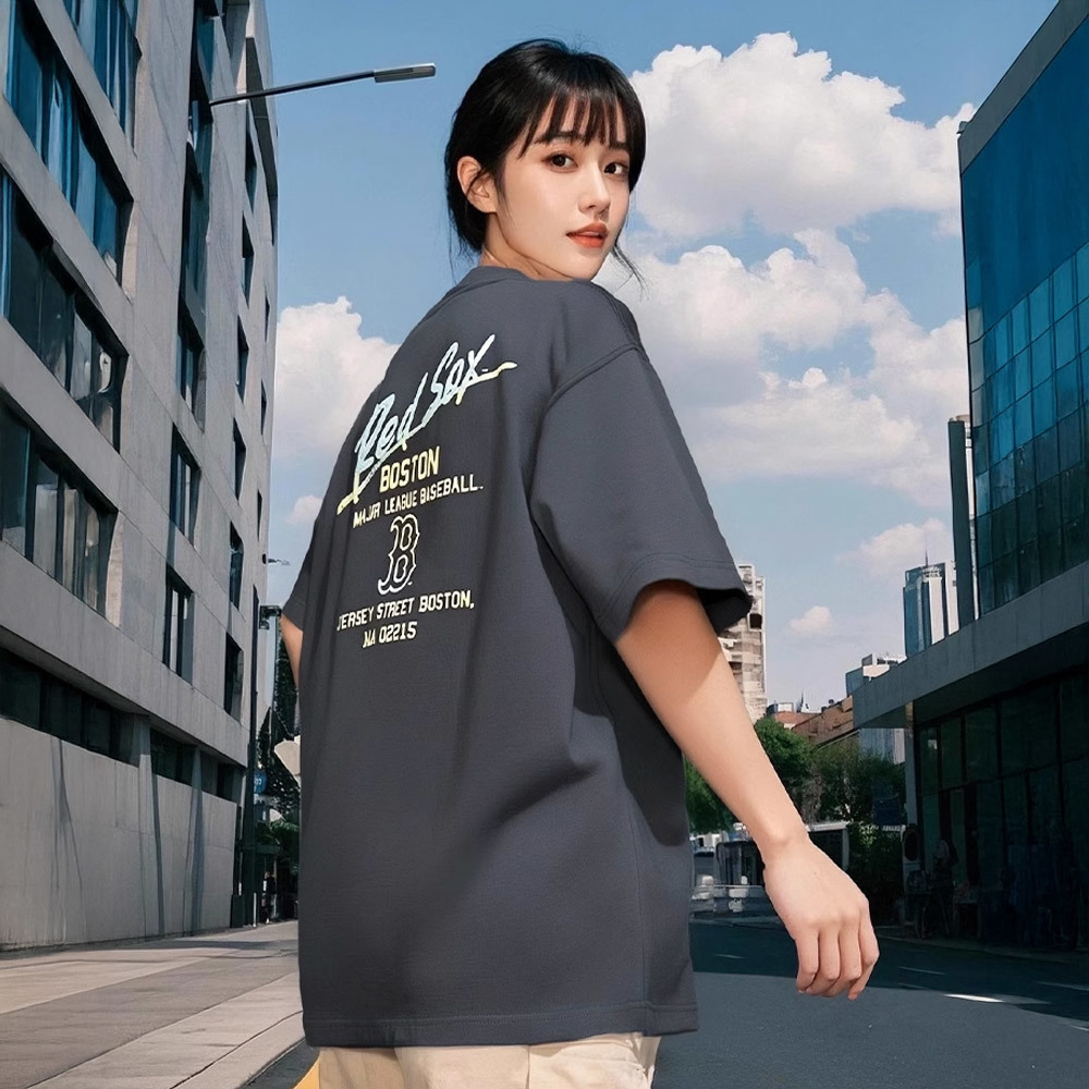 MLB 抗UV短袖T恤 波士頓紅襪隊 (3ATSB0653-43CGS)