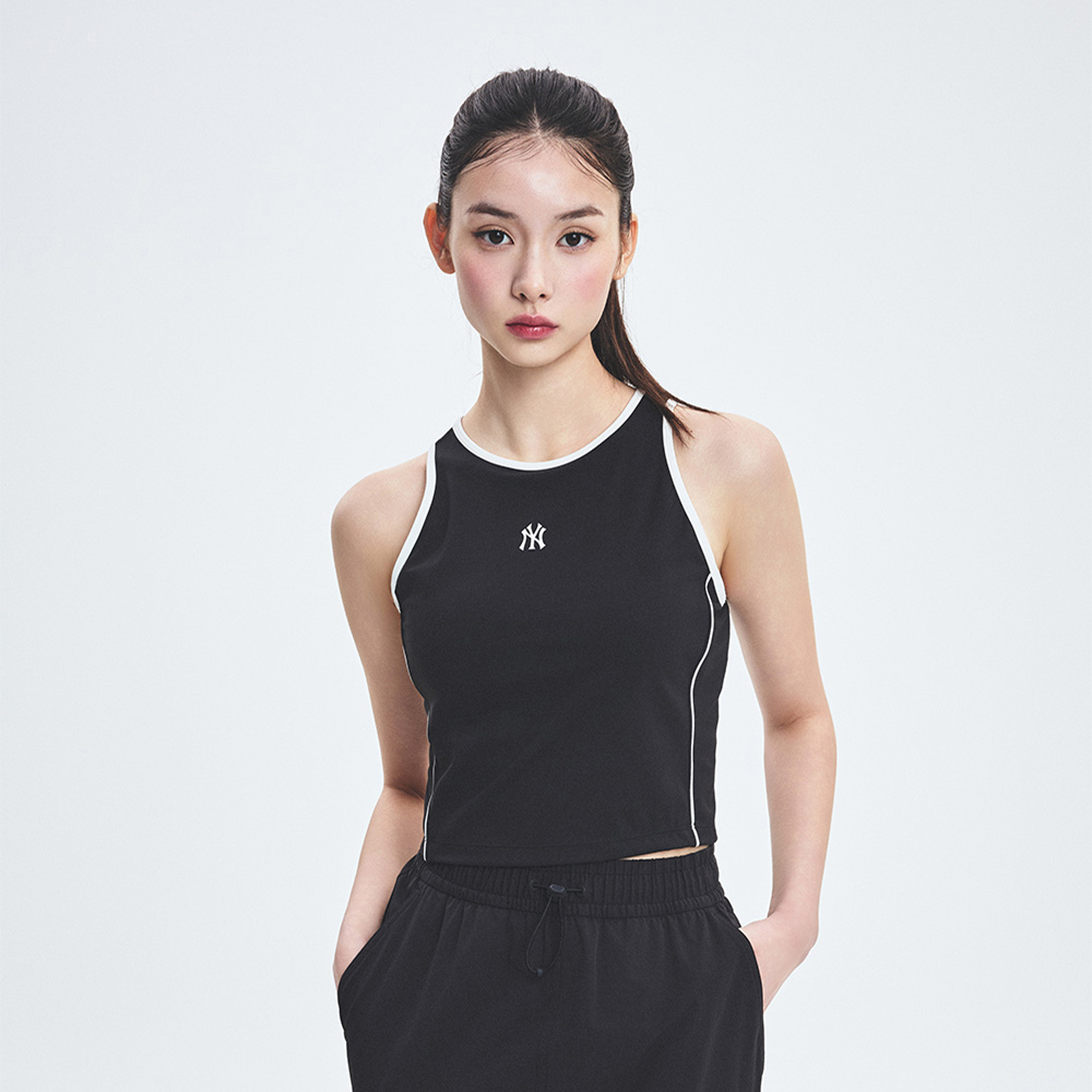 MLB 抗UV防曬涼感女版運動背心 紐約洋基隊 (3FTKB0153-50BKS)