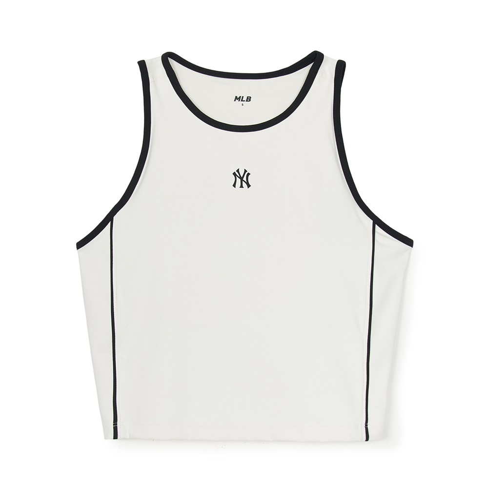 MLB 抗UV防曬涼感女版運動背心 紐約洋基隊 (3FTKB0153-50IVS)